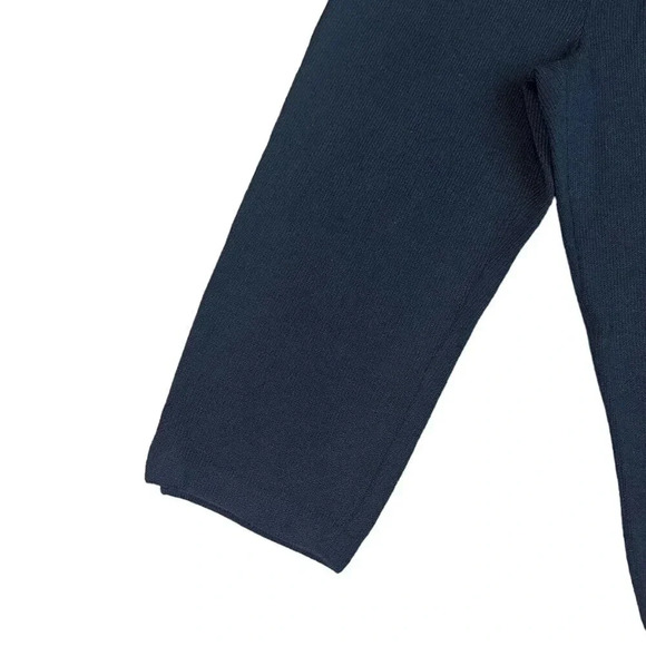 St. John Sport Cropped Black Pants Capri Stretch Santana Knit Size Small Women's - Picture 7 of 8